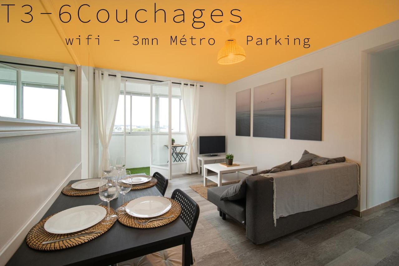 Appartement Tout Equipe Parking Balcon 2 Chambres Marseilles Buitenkant foto